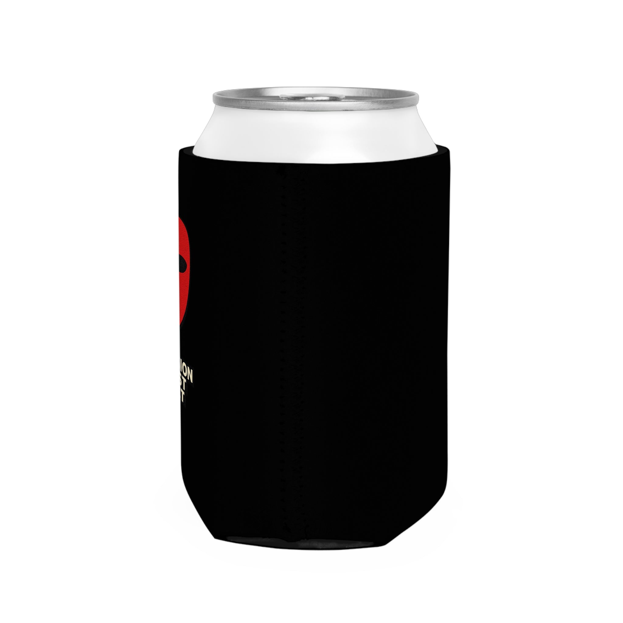 Can Cooler Sleeve - 'The Permission To Exist Project' Red Mask Logo Can Cooler