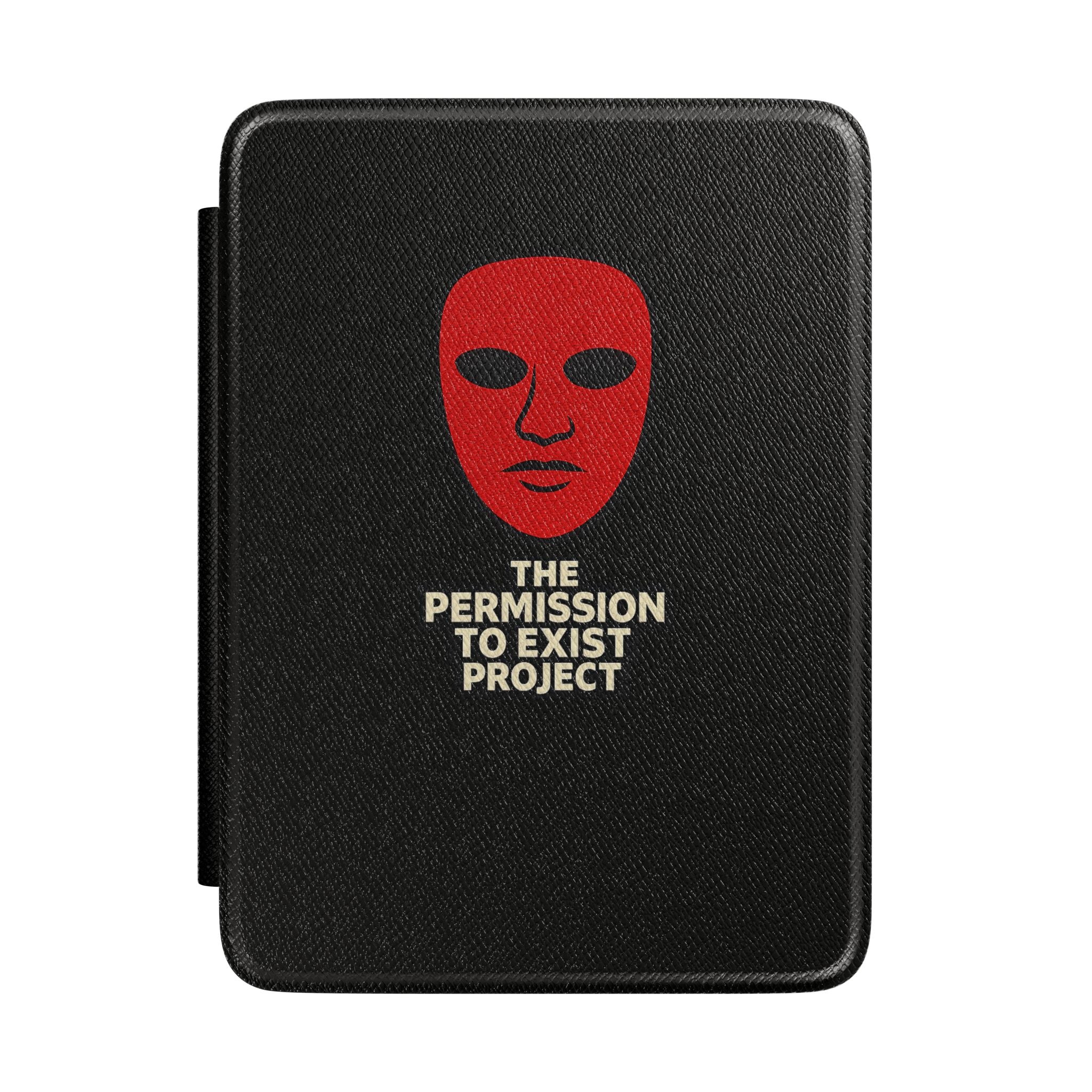 Kindle Case — 'The Permission to Exist Project' Red Mask Protective Cover